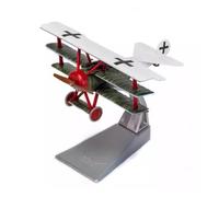 ZHRDWE Réplique 1:48 per La Scala AA38312 Fokker DR1 Vintage Warplane Diecast Plane Alloy Model Finished Ornament Toys n Miniatura