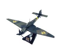 ZHRDWE Réplique 1:72 per La Replica del Bombardiere Tedesco JU87D della Seconda Guerra Mondiale Modello Aereo Caccia Militare Collezione n Miniatura