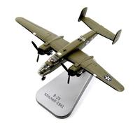 ZHRDWE Réplique Collezione di Aerei Militari Classici in Scala 1/144 per Bombardiere Mitchell B-25 dell'Esercito Americano AMER n Miniatura