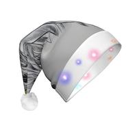 ZhRiYan Cappello natalizio con disegno di un'aquila LED per adulti, unico per Natale, Capodanno, festival di Halloween e rituale annuale