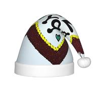 ZhRiYan Love confessions - Copricapo classico per Natale, Capodanno, cappello caldo per le vacanze, copricapo perfetto per Natale, Halloween
