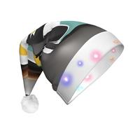 ZhRiYan Tazza di caffè LED cappello di Natale per adulti - unico per Natale, Capodanno, festival di Halloween e rituale annuale