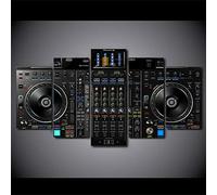 ZHRMGHG Stampa Artistica A 5 Pannelli Quadro su Tela - Controller per Mixer Dj Pioneer - Adatto per Soggiorno Camera da Letto Decorazione Moderna La Casa Stampa Artistica