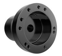 ZHROKNM Adattatore for Volante da Golf Cart con sterzo a 5-6 Fori(Black)