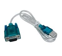 ZHROKNM Convertitore adattatore da USB 2.0 a seriale RS-232 DB9 a 9 pin, lunghezza cavo USB A RS232, supporto WIN10, 100 cm