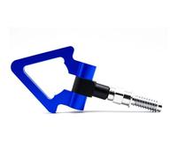 ZHROKNM Paraurti con Gancio di Traino Triangolare for paraurti Anteriore for Modifica Auto, Adatto alla Maggior Parte dei Veicoli. Parte di Auto con Gancio for rimorchio Triangolare(Blue European)