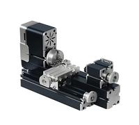 ZHRUI Tornio in miniatura interamente in metallo 36 W 20000 rpm Didactical Mini metallo Tornio Macchina per Hobbyist Lavorazione Del Legno Artigianato