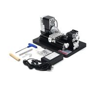 ZHRUI Tornio in miniatura interamente in metallo 36 W 20000 rpm Didactical Mini metallo Tornio Macchina per Hobbyist Lavorazione Del Legno Artigianato