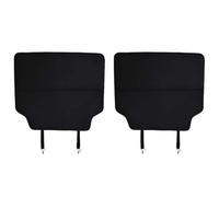 ZHSDMB 2 Pezzi Copri Schienale Auto per BMW X5 X5M E53 E70 F15 G05 F95, Protezione Sedile Auto Tappetini Impermeabile Protettori di Seggiolini Auto Posteriore, Protezione Sedile Auto,Black
