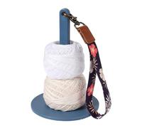 ZHSOAO 2 Pezzi Porta Filato Strumenti for filatura Accessori for Uncinetto Supporto Rocchetto for Filo for Cucire Fai da Te con avvolgitore for Cinturino Polso per Ricamo, Quilting