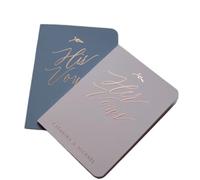 ZHSOAO 2PCS His And Hers Vow Books per Lui e per Lei