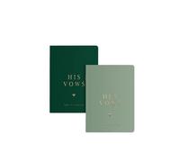 ZHSOAO 2PCS His And Hers Vow Books per Lui e per Lei
