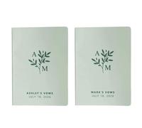 ZHSOAO 2PCS His And Hers Vow Books per Lui e per Lei