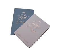 ZHSOAO 2PCS Wedding Vow Booklets Set per Lui e per Lei