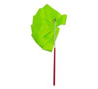 ZHSOAO 8pcs Colorful Gym Ribbons Dance Ribbon Rhythmic Art Gymnastic Ballet Streamer Twirling Rod Stick for Gym Training Professional per Balli Artistici(Green,4M)