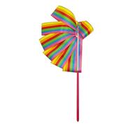 ZHSOAO 8pcs Colorful Gym Ribbons Dance Ribbon Rhythmic Art Gymnastic Ballet Streamer Twirling Rod Stick for Gym Training Professional per Balli Artistici(FlameSatin,4M)