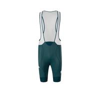 ZHSOAO Abbigliamento da Ciclismo, Pantaloncini con Bretelle da Uomo, Imbottiti e compressivi, Traspiranti, ad Asciugatura Rapida, Antiscivolo per Uomo(Green,M)