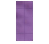 ZHSOAO Tappetini da Ginnastica Pieghevoli Tappetino da Yoga Pieghevole Tappetino da Fitness Pieghevole da Viaggio Tappetino da Yoga Pilates Antiscivolo a Doppia Faccia Consegna per Adulti(Purple)