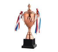 ZHSOAO Team Sports 35/32/29CM Trophy Cup Memorial Souvenir Prize Award Gold Silver Bronze Victory Baseball per Competizioni Sportive(Bronze-32CM)
