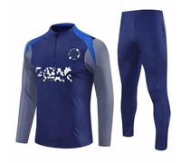 ZHSQASAXD 2324/2526 Tuta Calcio Uomo Ragazzi I Bambini,Tuta Sportiva Ginnastica Uomo,Ragazzi Jersey Tuta di Formazione,Tuta Calcio Uniforme,Tuta Competizione,Tuta Uniforme Allenamento,C,XL