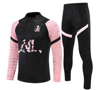 ZHSQASAXD 2324/2526 Tuta da Calcio per Bambini Adulti, Uniforme Calcio per Ragazzi, Camicie Abbigliamento Sportivo, Felpa Tuta da Calcio Kit Completo, Uomini Kit Calcio Uniforme,I,M