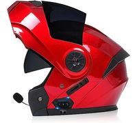 ZHTBATE Casco Integrato Apribile con Interfono Casco Moto Modulare Bluetooth Caschi Modulari per Uomo Donna con Doppia Visiera Casco Integrale Casco Crash Omologati ECE