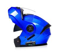 ZHTBATE Casco Integrato Apribile con Interfono Casco Moto Modulare Bluetooth Omologati ECE Caschi Modulari per Uomo Donna con Doppia Visiera Casco Integrale Casco Crash