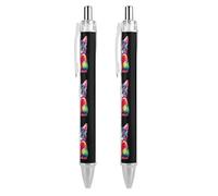 ZHTGDR Coat Arms of Finland - Penna a sfera retrattile, inchiostro nero, punta fine da 0,5 mm, forniture per ufficio per insegnanti e infermieri