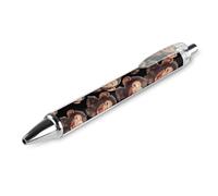 ZHTGDR Fierce Dinosaur penne a sfera 0,5 mm retrattile lavoro penna a sfera ad asciugatura rapida scrittura liscia 1 pz