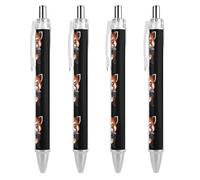 ZHTGDR Penna a sfera retrattile blu medusa inchiostro nero 0,5 mm penne a punta fine forniture per ufficio per insegnanti infermieri