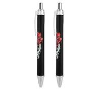 ZHTGDR Penna a sfera retrattile Don't Stop Music, inchiostro nero, punta fine da 0,5 mm, forniture per ufficio per insegnanti e infermieri