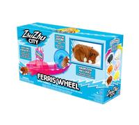 Zhu Zhu Hamster City Wheel - Ruota interattiva per criceto e accessori, giocattoli