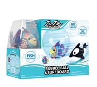 Zhu Zhu Pets Set Di Avviamento Acquario Con Bolla E Surfboard Con Pesce