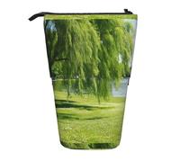 Zhuanyun Borsa portaoggetti multifunzione con stampa Willow Tree, borsa per il trucco, elegante e multifunzionale