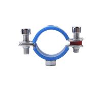 zhuguim Con custodia blu M8x1,25 mm femmina adatto for tubi OD 19-108 mm, staffa di supporto for tubi in acciaio inossidabile 304, morsetto di supporto for clip Homebrew(Fit 89mm OD Tube)