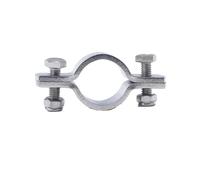 zhuguim Supporto for staffa di supporto for tubo in acciaio inossidabile 304 con diametro esterno di 15-219 mm(Fit 80-89mm OD Tube)