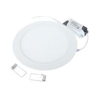 zhuguiming Pannello LED ultra sottile da incasso 3W 6W 9W 12W15W 25W Lampada rotonda a soffitto AC85-265V Lampade dimmerabili(WHITE,15W Dimmable)