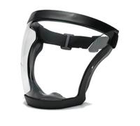 Zhuidream Maschera Facciale Trasparente Antiappannamento, Protettiva a Pieno Facciale, Riutilizzabile, Traspirante, per Adulti, Unisex, Trasparente, 1 Pezzo