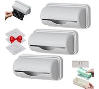 ZhuiFengA 3 Pezzi Porta Sacchetti Spazzatura con Rivestimento Sottile, Organizer Sacchetti plastica Parete, Porta Sacchetti Spazzatura sotto Il lavandino, Mobile Cucina
