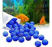 ZhuiFengA Filtro laghetto Bio Balls 500 ml, Bio Ball Blu per Acquario, Materiale filtrante per Acquario, per Filtro per laghetto per Acquario