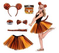 Zhulybowei costume da animale tigre bambino