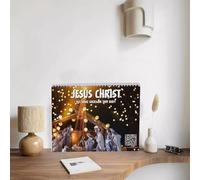 ZHUMCCY Calendario Gesù Cristo 2025 | Calendario Cattolico 2025 Agende Religiose - Agenda Ispirazionale Religiosa Cristiana Per Natale Cattolico Da Parete Scrivania Scuola Ufficio Casa Famiglia