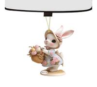 ZHUMCCY Decorazione Per La Pasqua A Forma Di Coniglio,Ornamenti Appesi 2D Della Decorazione Pasquale Domestica - Ciondolo per Zaino da 8cm/3,14pollici, Forniture per Feste e Celebrazioni - Per Casa
