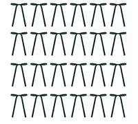 ZHUMCCY Fiocchi per Albero di Natale | Decorazioni di Velluto 13x18 Cm per Matrimoni | 24 Pezzi Addobbi Festivi per Portone Ghirlanda Scale Mobile | Donze Ragazze Nozze Natalizie