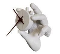 ZHUMCCY Lancette Orologio 3D, Orologio a Muro in Resina, Movimento Silenzioso Portaforma Mano Progetto Decorativo per Cucina Casa Camera da Letto Caffetterie