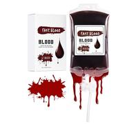 ZHUMCCY liquido per pittura, 170 ml, impermeabile, per Halloween, trucco e blu, per donne e uomini
