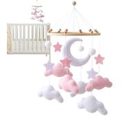 ZHUMCCY Mobili per Culla - Mobile in Feltro a Forma di per Lettino e Culla | Gioco Decorativo Calmante in Feltro per Bambini per la Camera da Letto, il Capezzale e la Stanza di Allattamento