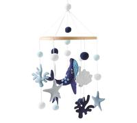 ZHUMCCY Mobili per Culla, Mobile Per Culla A Tema Marino Neutro, Giocattoli Educativi Per Al Capezzale Camera Dei Bambini Asilo Bagnetto Scuola Materna Box Dondolo Bambino Casa Passeggino