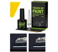 ZHUMCCY Penna Per Riparazione Vernice Auto - Applicatore Sicuro Con Protezione UV A Pennello | Penna Vernice Per Graffi Auto,Per Interno Esterno Paraurti Cordolo Pneumatico Rifiniture Bici Garage