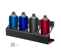 ZHUMCCY Porta bombolette spray, organizer per bombolette spray - Porta bomboletta spray per organizer per bombolette spray - Organizer per vernice spray, portabottiglie spray per montaggio a parete